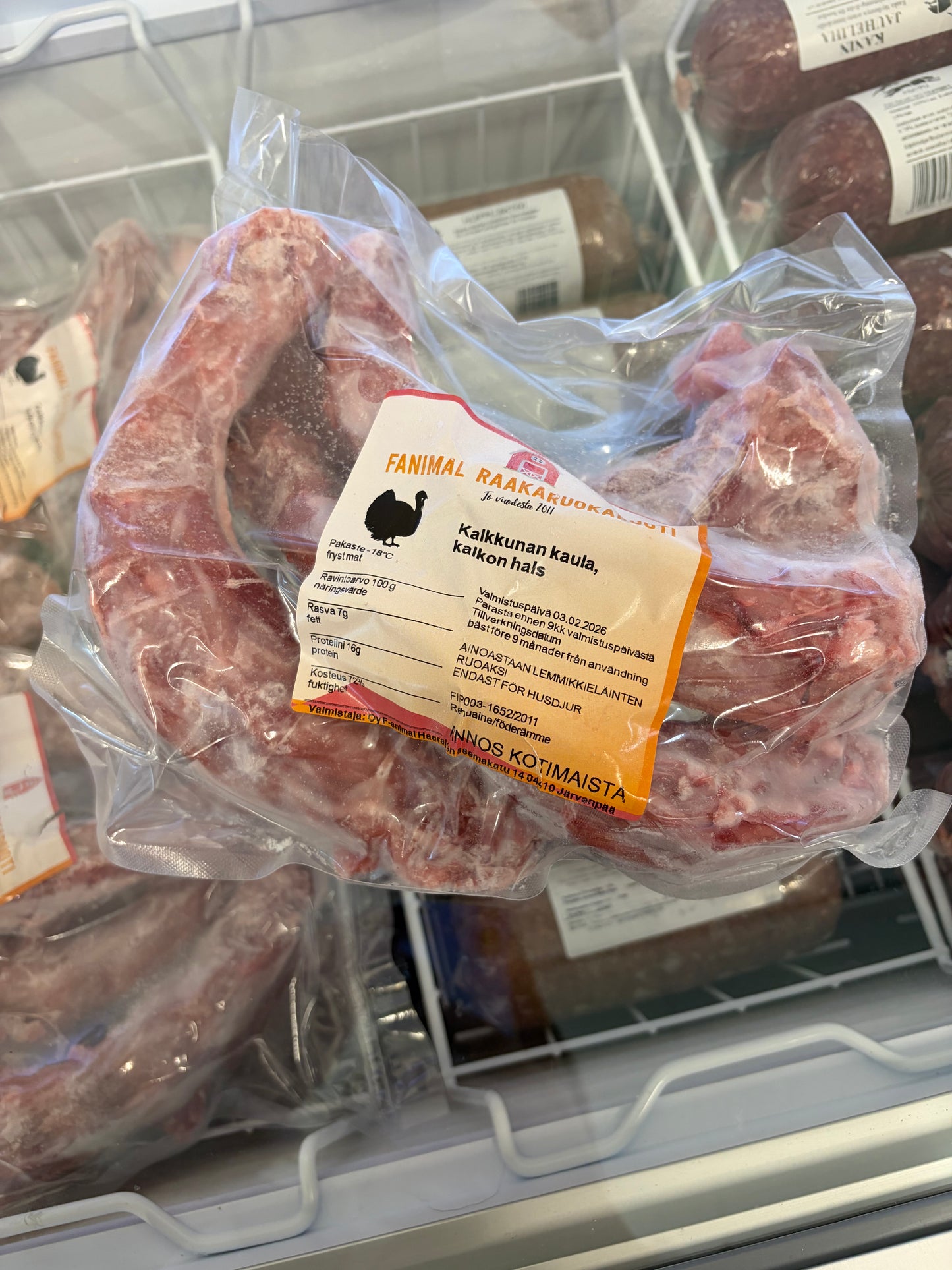 Kalkkunan kaula 1kg (E)
