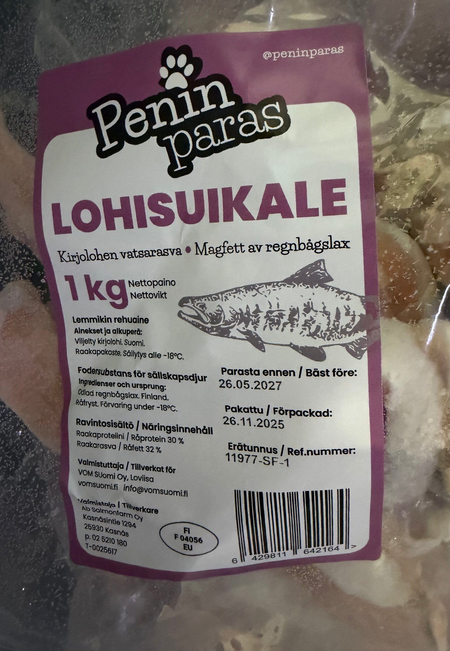 Penin Paras Lohisuikale 1kg (G/H)