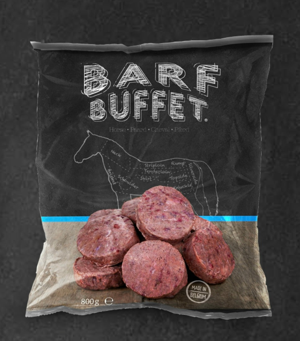 UUTUUS Barf Buffet Hevonen 100% 800g (F)