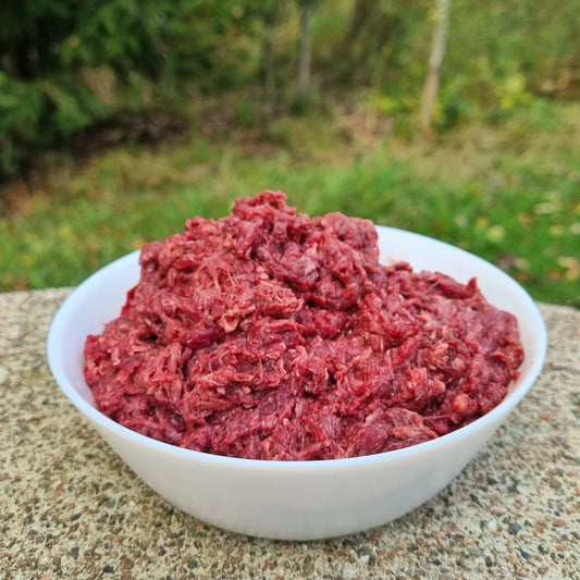 Huippu 100% Peuran jauheliha raakaruoka 14x800g (F)