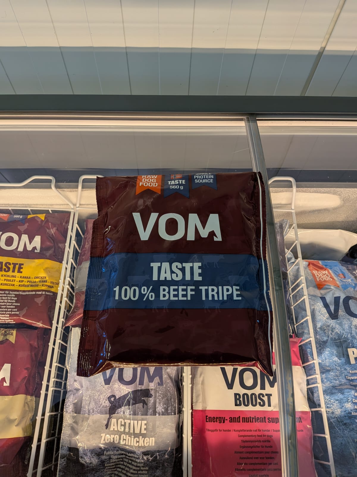 Vom Taste Naudanmaha pullat 560g (VOM-pakastin)