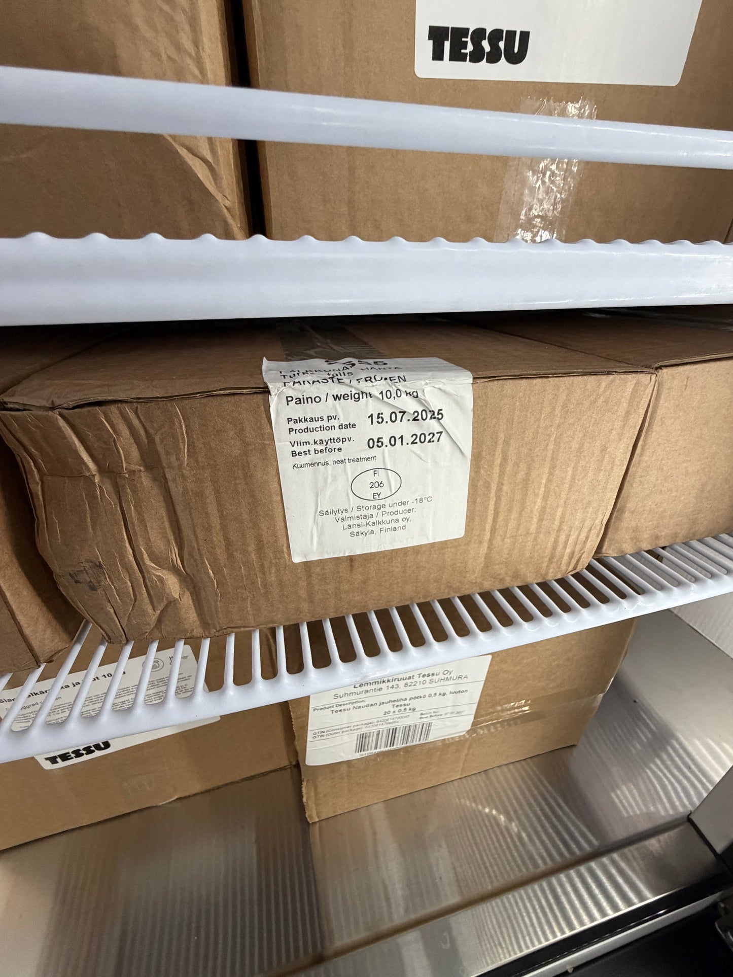 Kalkkunan pyrstöt 10kg (D)