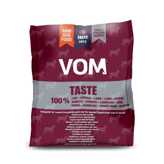 Vom Taste Lammas pullat 560g (VOM-pakastin)