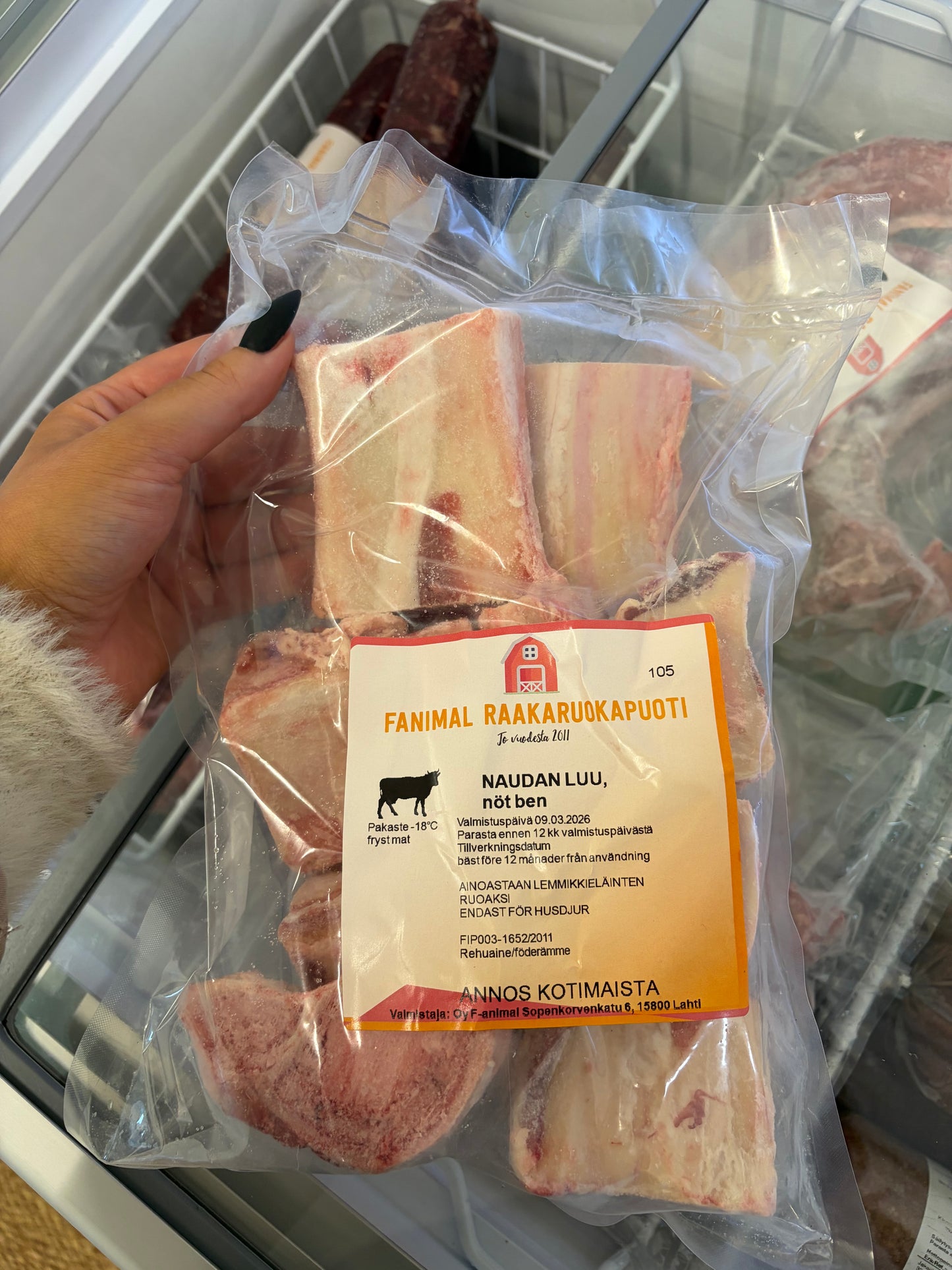 Fanimal Naudan luut 1,5kg (E)