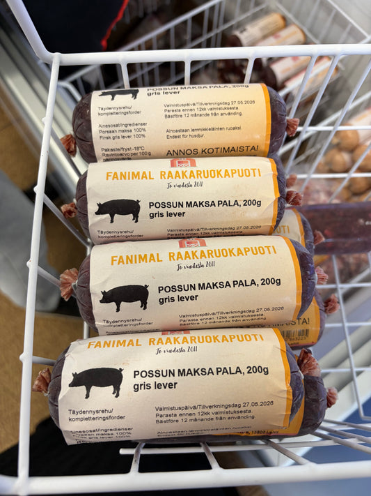 Fanimal Possun maksapala 200g (E)