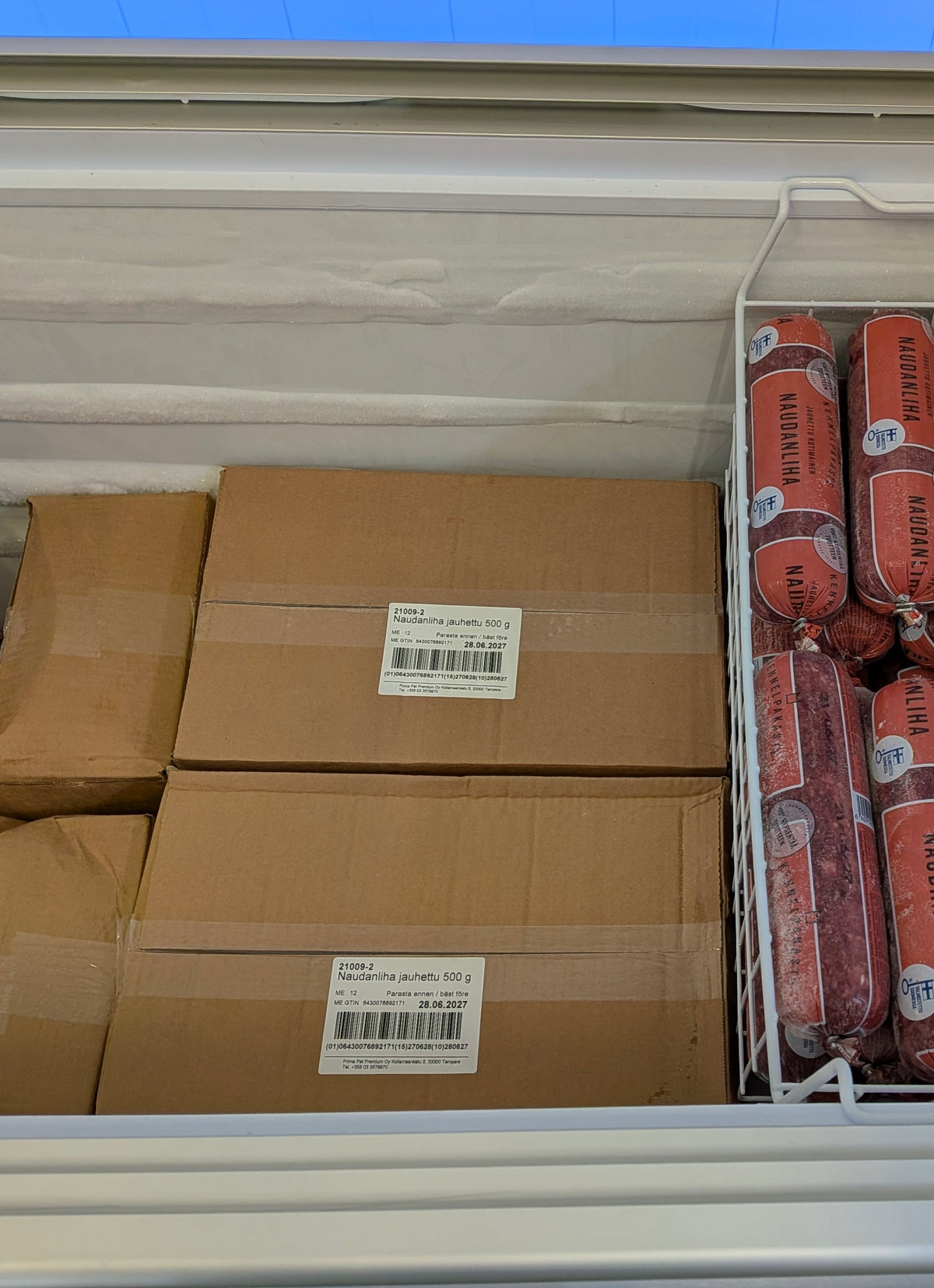 Kennelpakaste jauhettu naudanliha 12 x 500g (laatikko) (F)