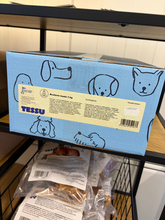 Kuivattu broilerin kaula 3kg