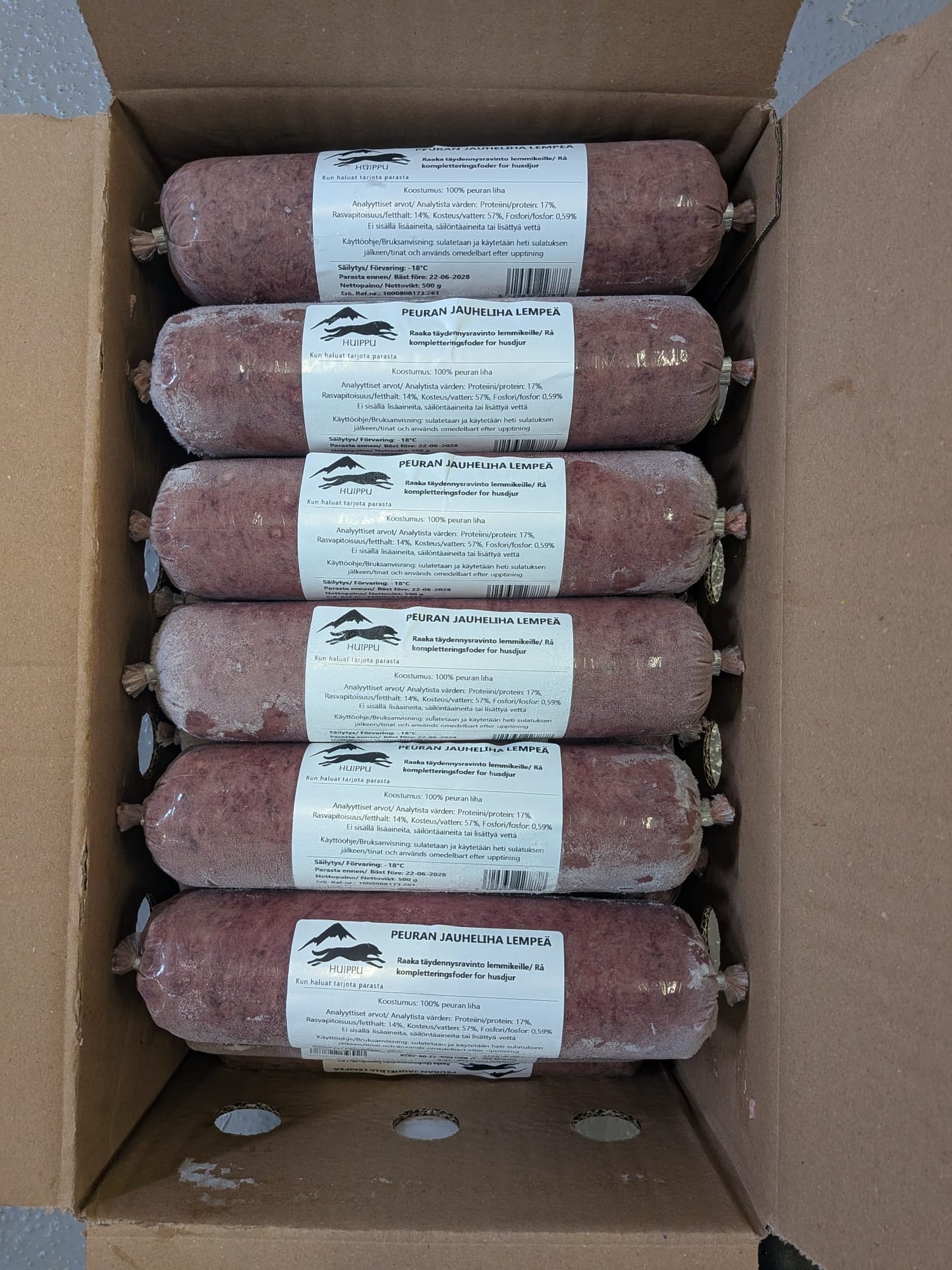 Huippu Peuran jauheliha Lempeä 500g (F)