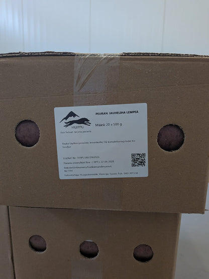 Huippu Peuran jauheliha Lempeä 20x500g (F)