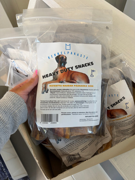 Kuivattu naudan päänahka 320g