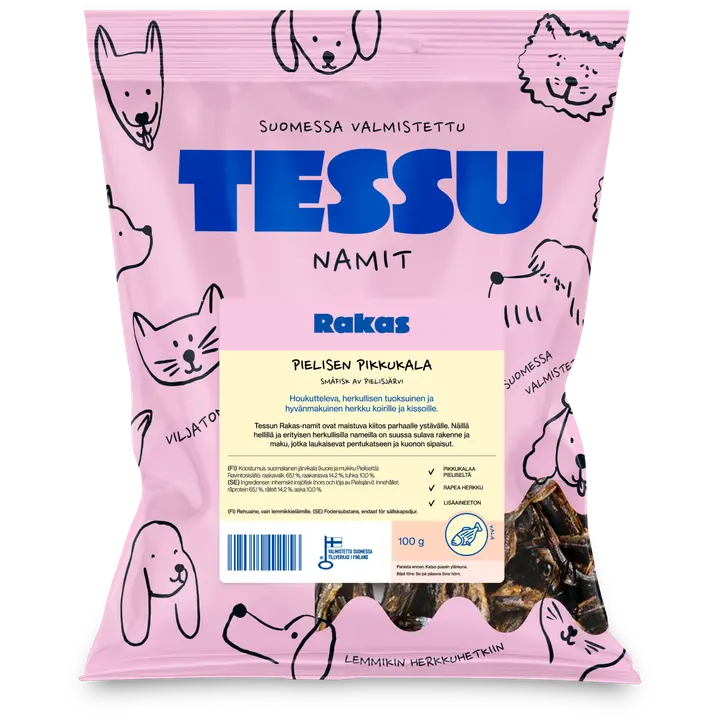 Rakas Rag Rakas Pielisen pikkukala 100g – NoutoRekku