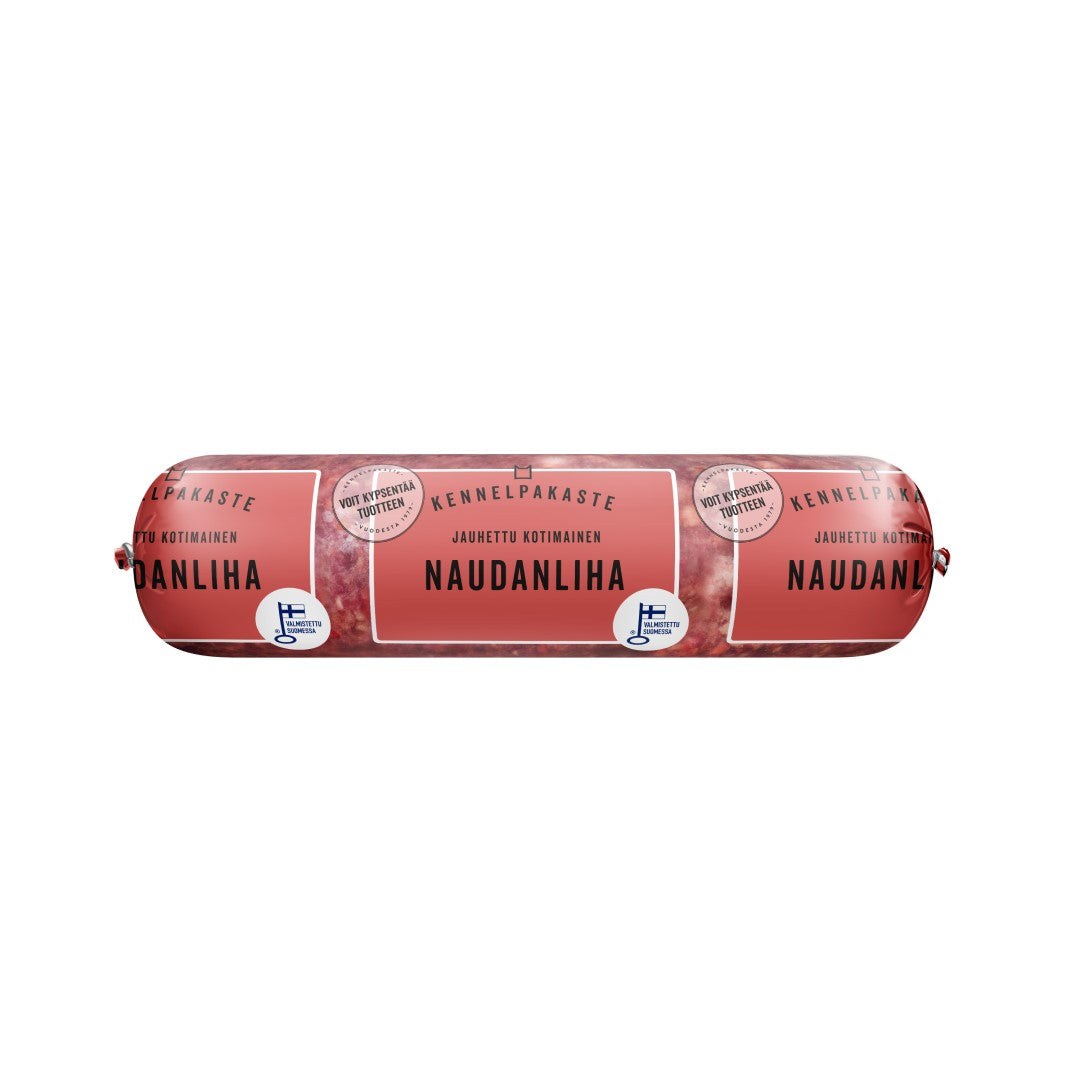 Kennelpakaste jauhettu naudanliha 500g (H)