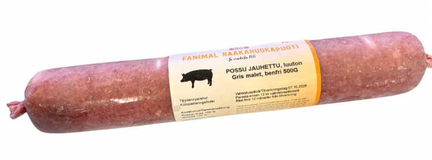 Fanimal Possu jauhettu, luuton 500g (E)