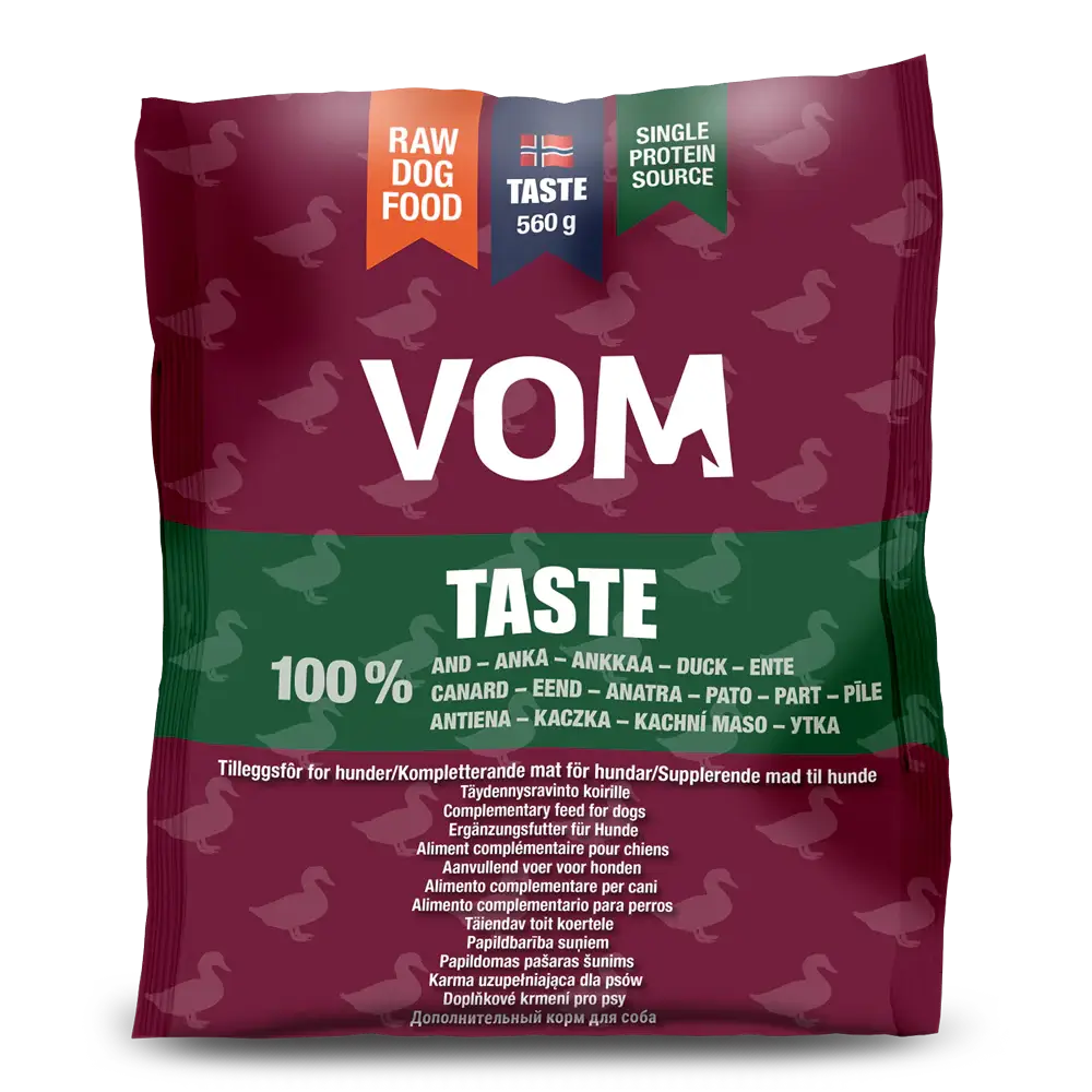 Vom Taste Ankka pullat 560g (VOM-pakastin)
