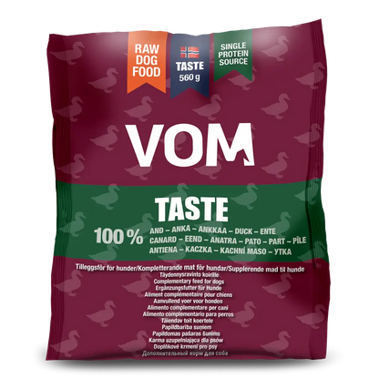 Vom Taste Ankka pullat 560g (VOM-pakastin)