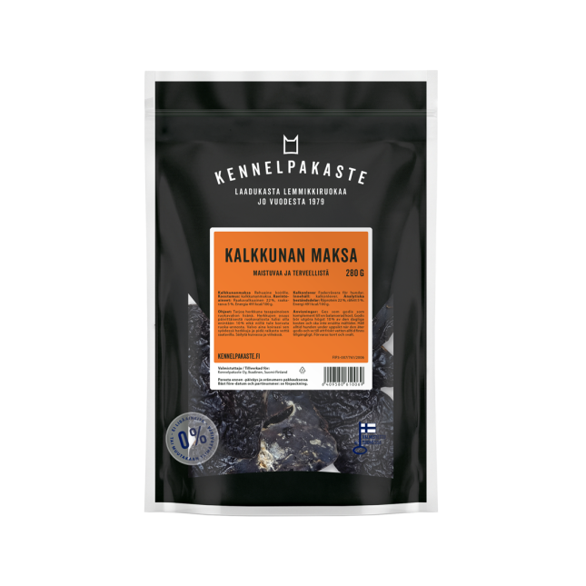 Kennelpakaste Kuivattu kalkkunan maksa 280g