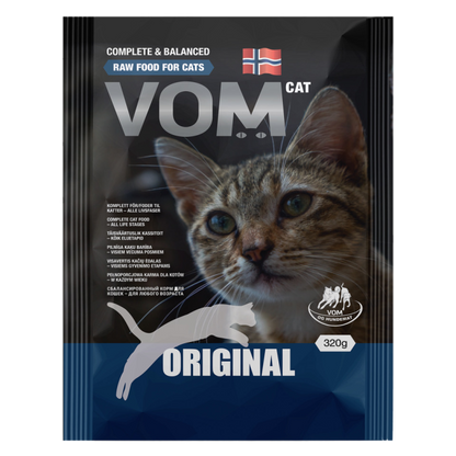 VOM Kissan raakaruoka Kana 320g (VOM-pakastin)